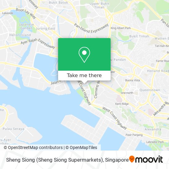 Sheng Siong (Sheng Siong Supermarkets) map