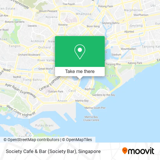 Society Cafe & Bar (Society Bar)地图