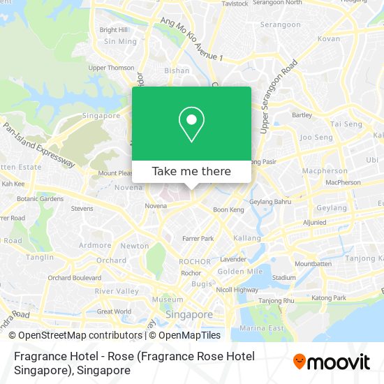 Fragrance Hotel - Rose地图