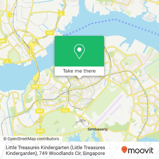 Little Treasures Kindergarten (Liitle Treasures Kindergarden), 749 Woodlands Cir map