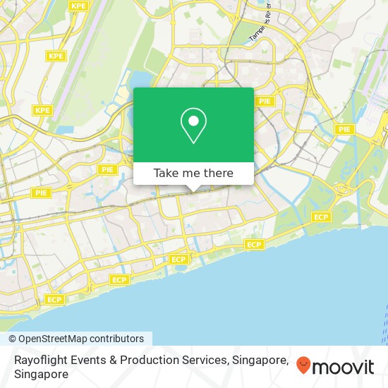 Rayoflight Events & Production Services, Singapore map