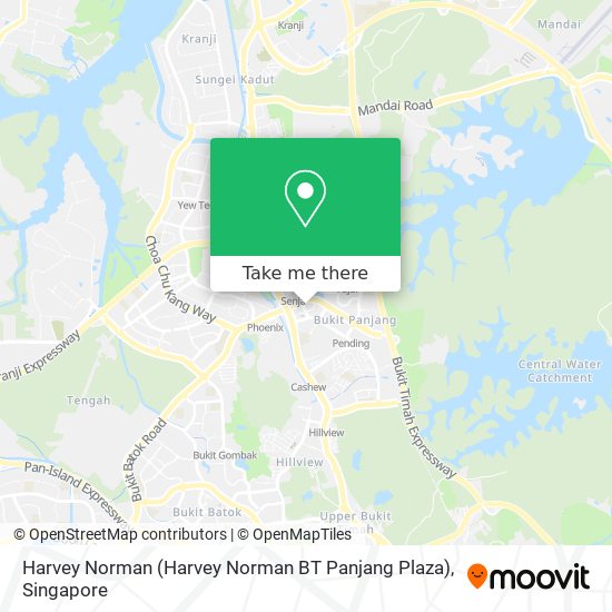 Harvey Norman (Harvey Norman BT Panjang Plaza) map