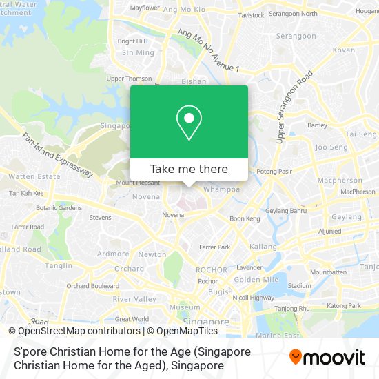 S'pore Christian Home for the Age (Singapore Christian Home for the Aged)地图