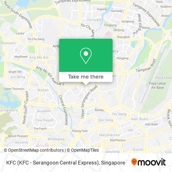 KFC (KFC - Serangoon Central Express) map