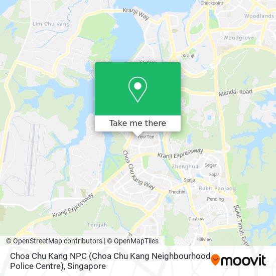 Choa Chu Kang NPC (Choa Chu Kang Neighbourhood Police Centre)地图