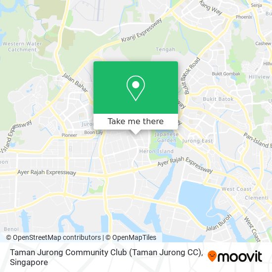 Taman Jurong Community Club (Taman Jurong CC) map