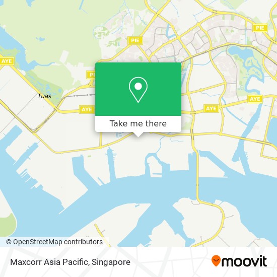 Maxcorr Asia Pacific map