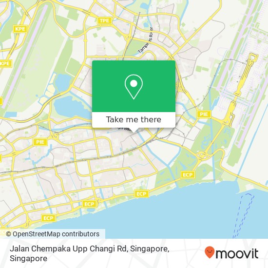 Jalan Chempaka Upp Changi Rd, Singapore地图