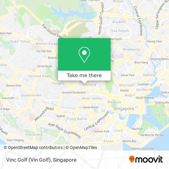 Vinc Golf (Vin Golf) map