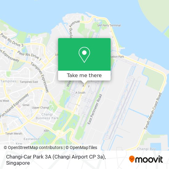 Changi-Car Park 3A (Changi Airport CP 3a) map