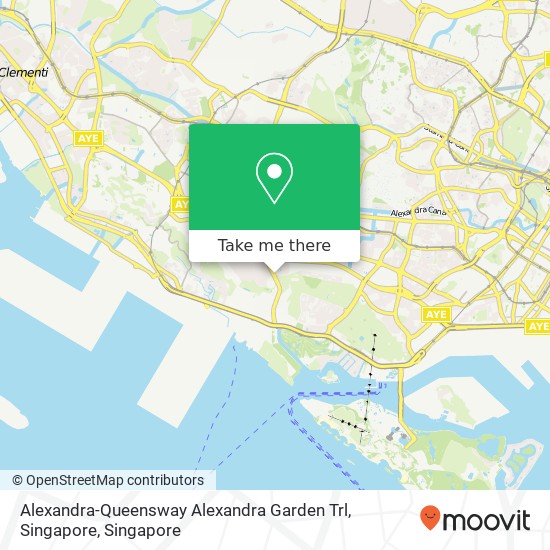 Alexandra-Queensway Alexandra Garden Trl, Singapore map