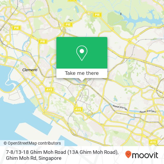 7-8 / 13-18 Ghim Moh Road (13A Ghim Moh Road), Ghim Moh Rd地图