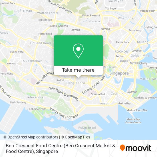 Beo Crescent Food Centre map