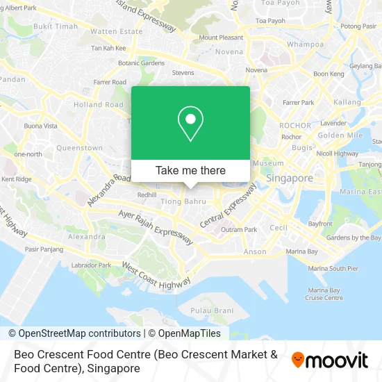 Beo Crescent Food Centre map