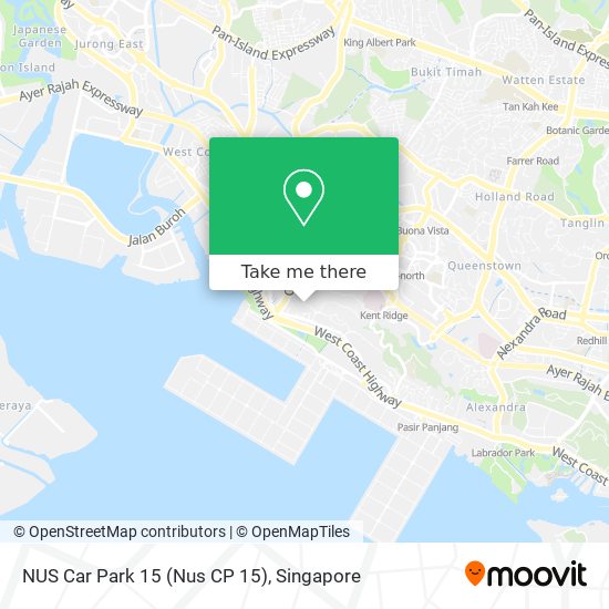 NUS Car Park 15 (Nus CP 15)地图