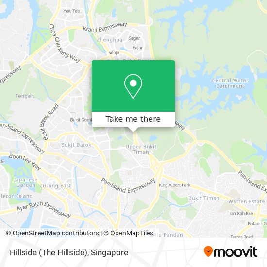 Hillside (The Hillside) map
