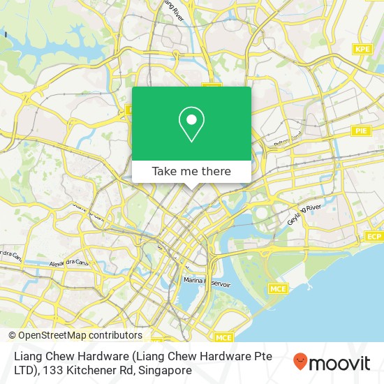 Liang Chew Hardware (Liang Chew Hardware Pte LTD), 133 Kitchener Rd map