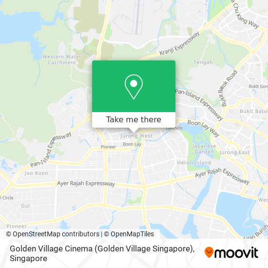Golden Village Cinema (Golden Village Singapore) map