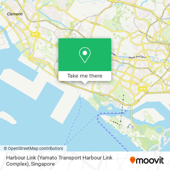 Harbour Link (Yamato Transport Harbour Link Complex) map