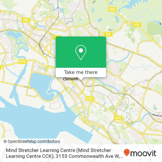 Mind Stretcher Learning Centre (Mind Stretcher Learning Centre CCK), 3155 Commonwealth Ave W map