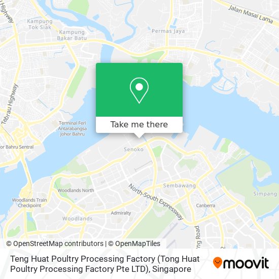 Teng Huat Poultry Processing Factory (Tong Huat Poultry Processing Factory Pte LTD)地图