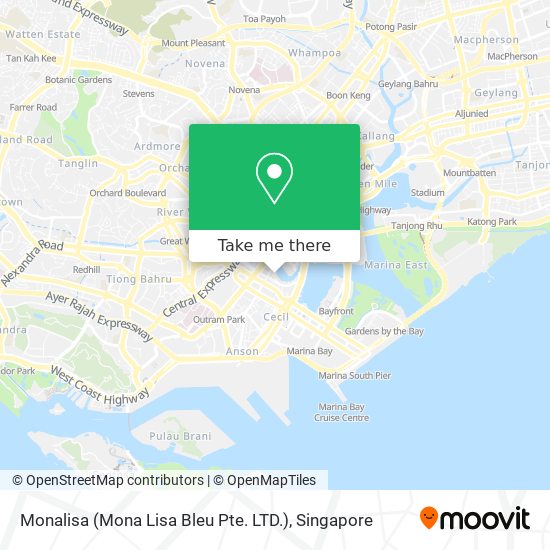 Monalisa (Mona Lisa Bleu Pte. LTD.) map