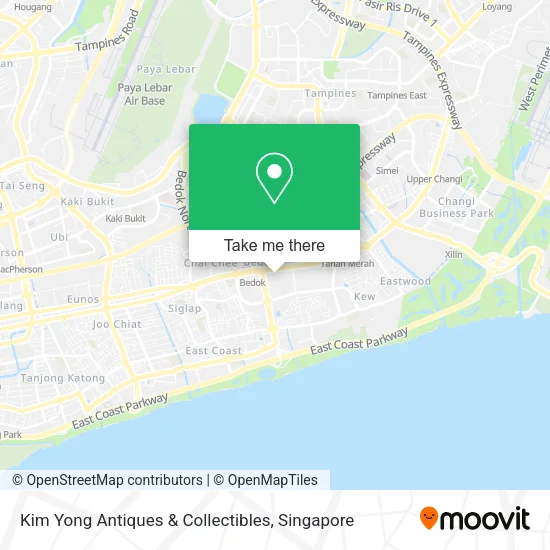 Kim Yong Antiques & Collectibles map