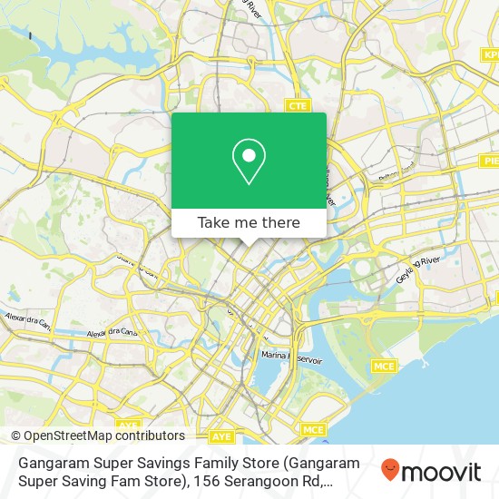 Gangaram Super Savings Family Store (Gangaram Super Saving Fam Store), 156 Serangoon Rd map