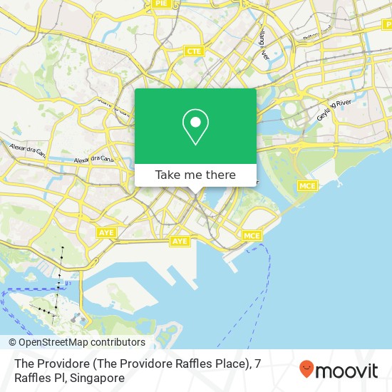 The Providore (The Providore Raffles Place), 7 Raffles Pl map