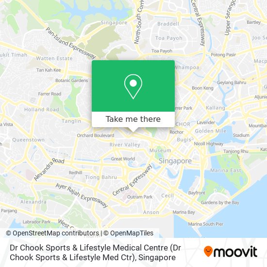 Dr Chook Sports & Lifestyle Medical Centre (Dr Chook Sports & Lifestyle Med Ctr) map