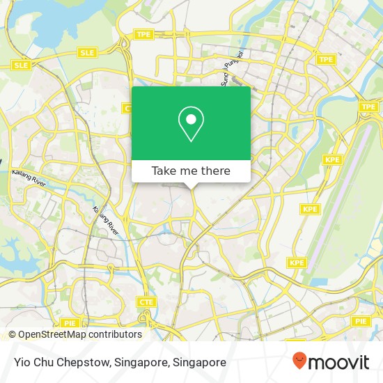 Yio Chu Chepstow, Singapore地图