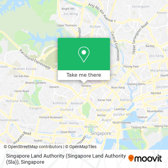 Singapore Land Authority (Singapore Land Authority (Sla)) map