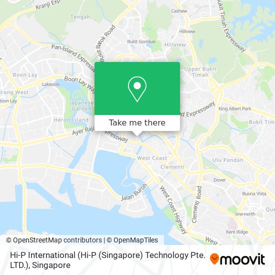 Hi-P International (Hi-P (Singapore) Technology Pte. LTD.) map