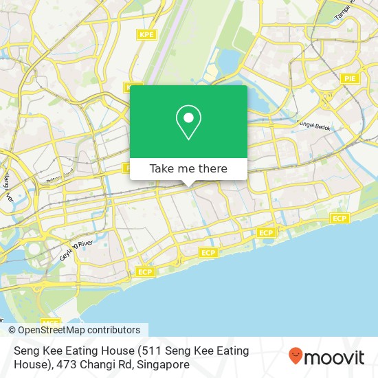 Seng Kee Eating House (511 Seng Kee Eating House), 473 Changi Rd地图