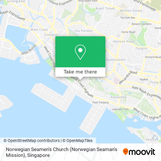 Norwegian Seamen's Church (Norwegian Seaman's Mission) map