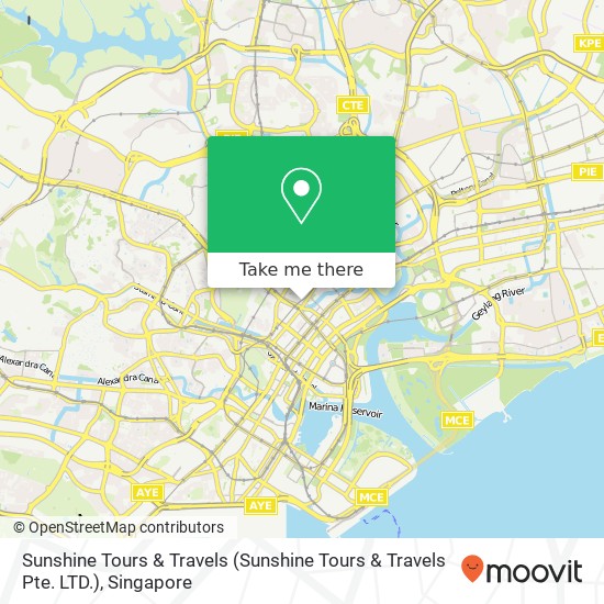 Sunshine Tours & Travels (Sunshine Tours & Travels Pte. LTD.)地图