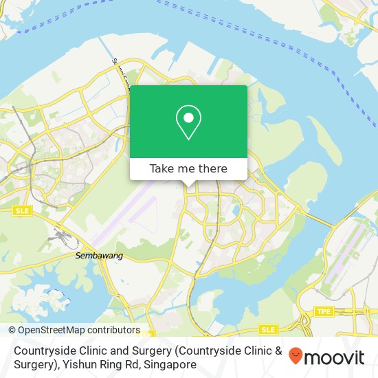 Countryside Clinic and Surgery (Countryside Clinic & Surgery), Yishun Ring Rd地图