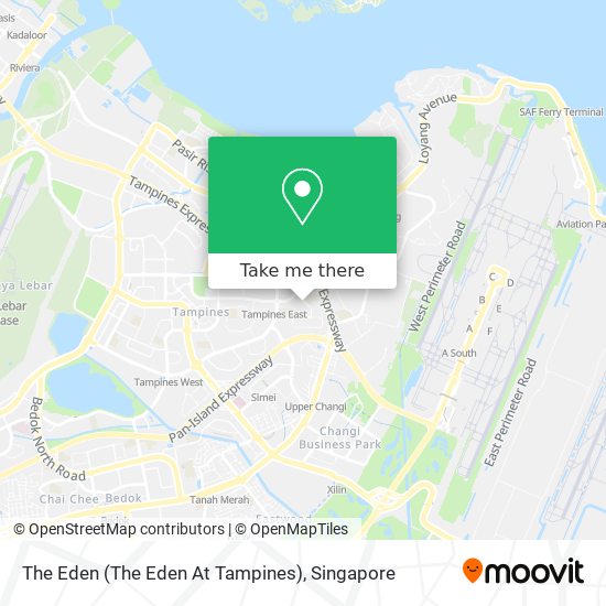 The Eden (The Eden At Tampines)地图