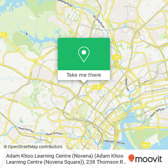 Adam Khoo Learning Centre (Novena) (Adam Khoo Learning Centre (Novena Square)), 238 Thomson Rd map