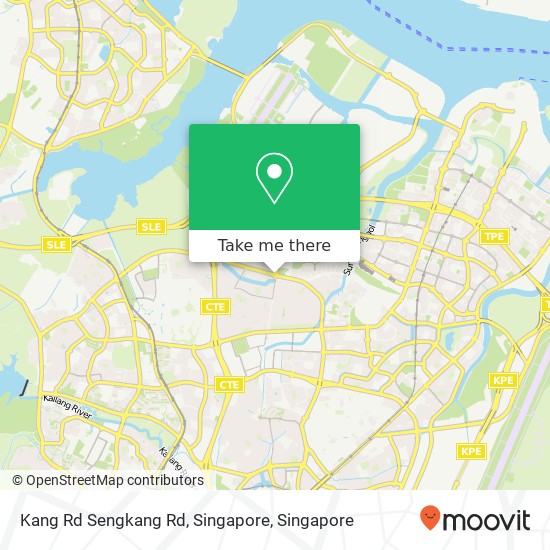 Kang Rd Sengkang Rd, Singapore map