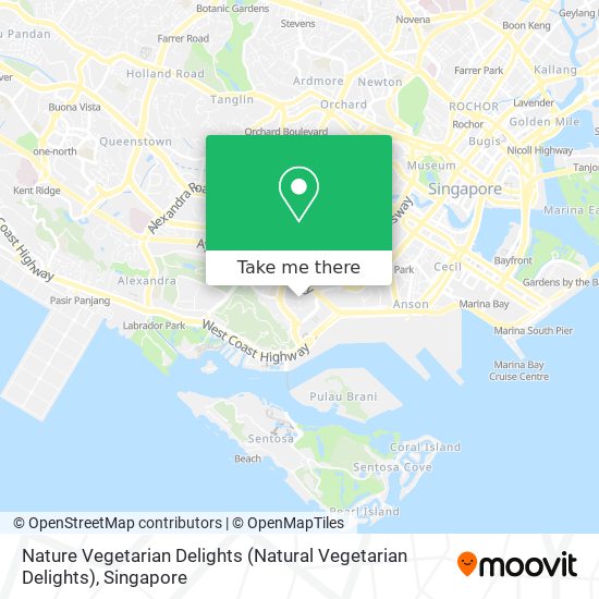 Nature Vegetarian Delights (Natural Vegetarian Delights) map