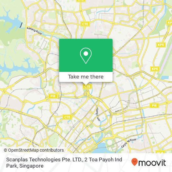 Scanplas Technologies Pte. LTD., 2 Toa Payoh Ind Park map