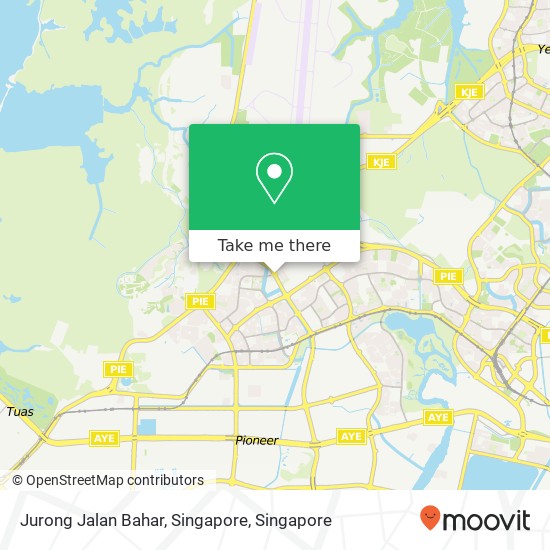 Jurong Jalan Bahar, Singapore地图