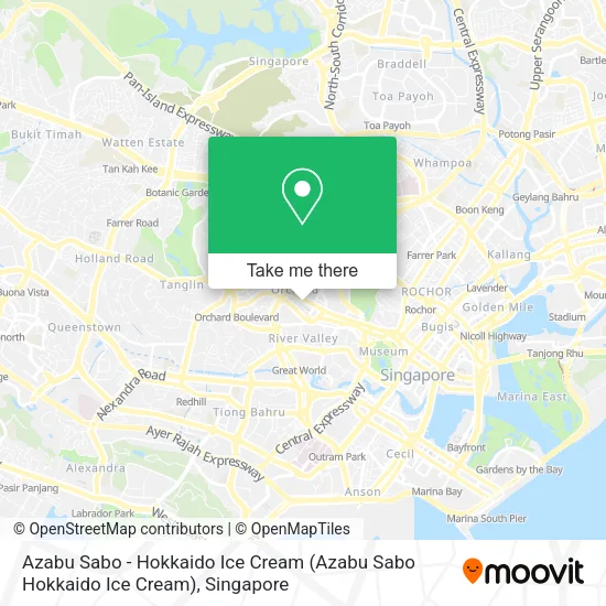 Azabu Sabo - Hokkaido Ice Cream map