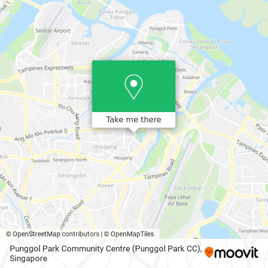 Punggol Park Community Centre (Punggol Park CC) map