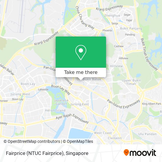 Fairprice (NTUC Fairprice) map