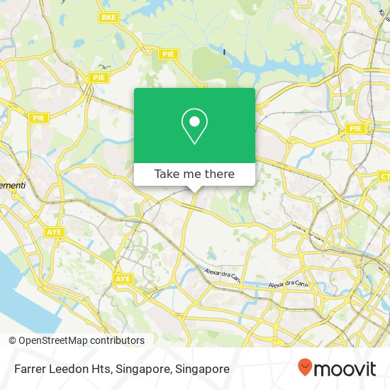 Farrer Leedon Hts, Singapore地图