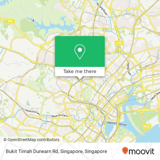 Bukit Timah Dunearn Rd, Singapore map