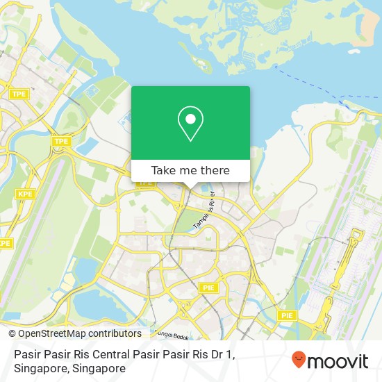 Pasir Pasir Ris Central Pasir Pasir Ris Dr 1, Singapore map