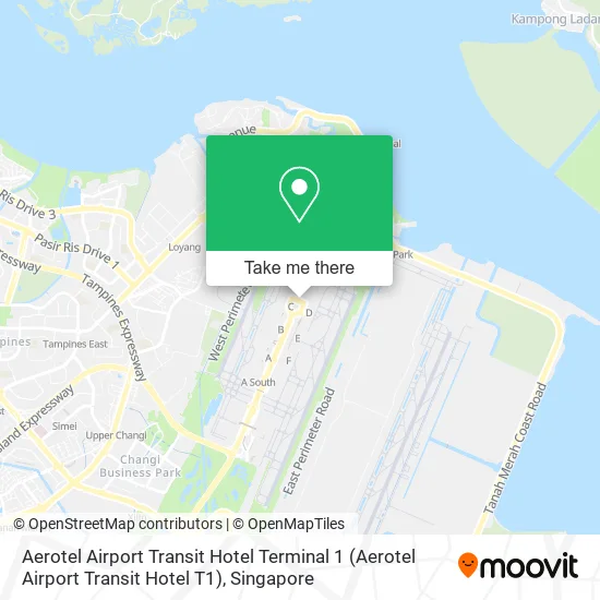 Aerotel Airport Transit Hotel Terminal 1 (Aerotel Airport Transit Hotel T1)地图
